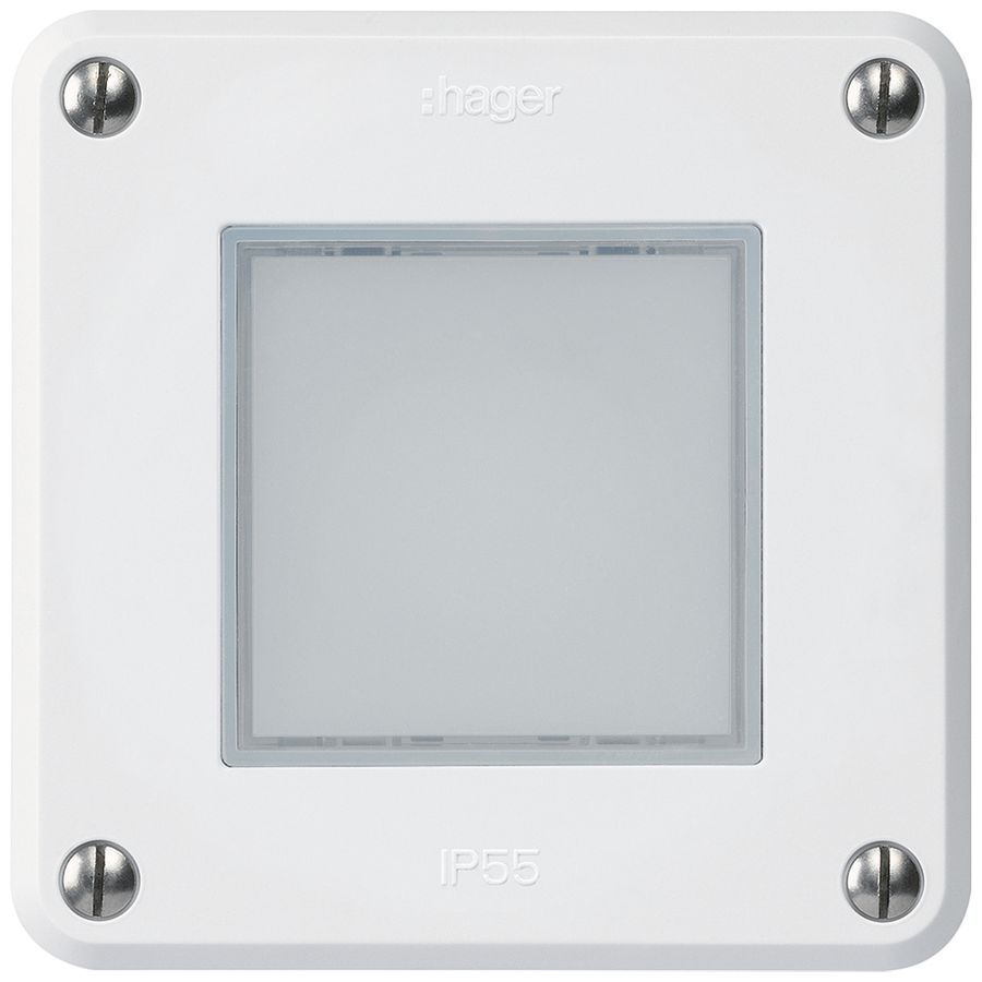 Luminaire LED ENC robusto C IP55 blanc LED blanc