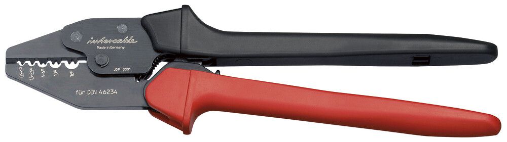 Handpresszange Intercable MPQ16K, für DIN 46234/46230 0.5…16mm²