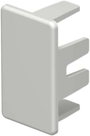 Plaque de fermeture Bettermann pour canal d'installation WDK gris clair 20×35mm