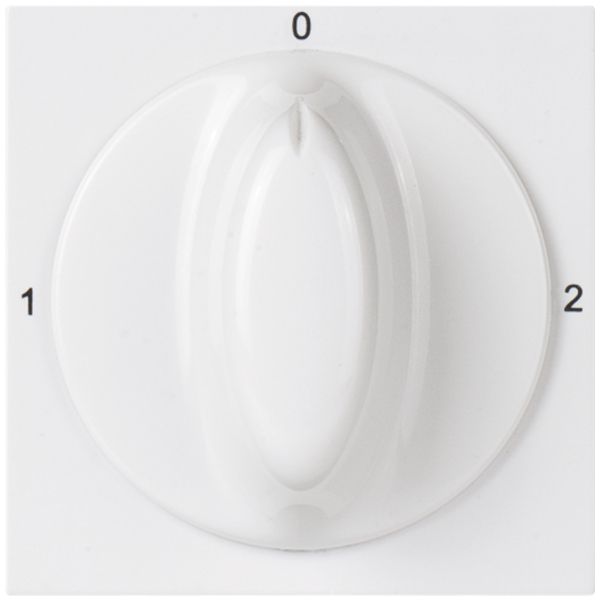 EB-Drehschalter MOS 2/2L weiss I-0-II