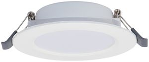 Downlight LED DOTLUX CIRCLEflat 4W 240lm 3000K 120° con driver bianco