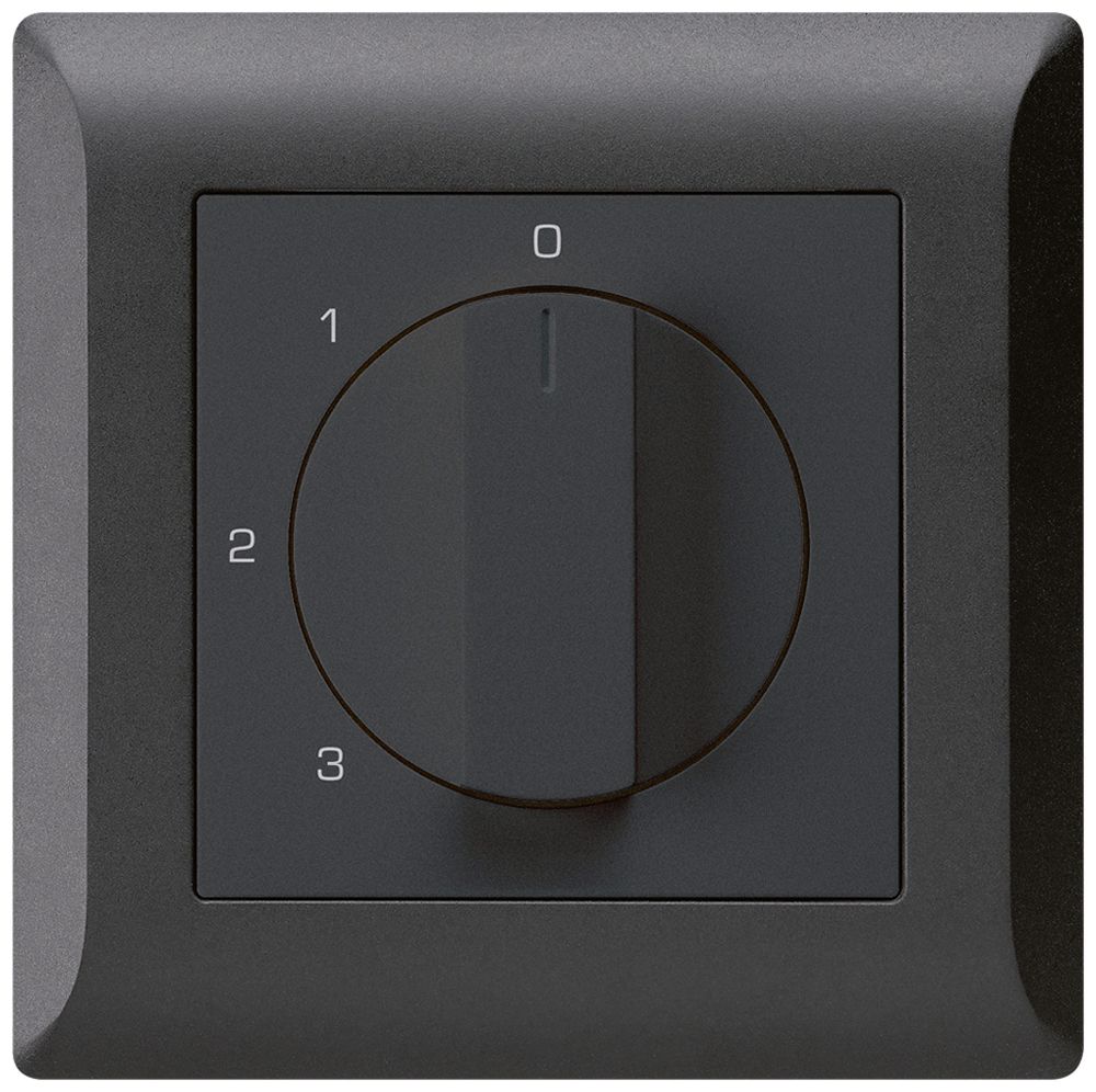 UP-Drehschalter kallysto.line 5/1L schwarz