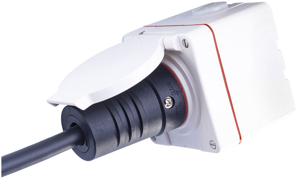 Prolunga ELBRO T25/T25 H07RN-F5G2.5mm² GDV 5m IP55 nero