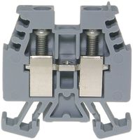 Morsetto di passaggio componibile WZ 0.5…4mm² 32A 500V vite 2×1 DIN 15mm ve-gi