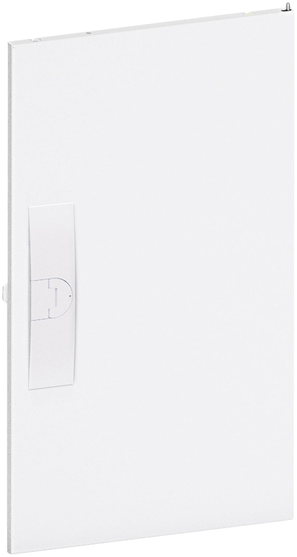 Porte droite Hager 269×469×12mm IP30 blanc pur