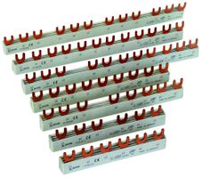 Peigne d.raccordement Eaton EVG-16/4PHAS/12MODUL fourche 16mm² 80A 210mm blanc