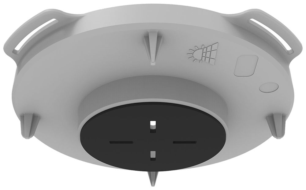 Frontteil Spotbox Mini Flex Ø80mm für Sichtbeton grau