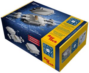 Abzweigdose Raytech READY BOX, m.Gel, 4 Eingängen, Klemmen&Kabelverschr., IP68