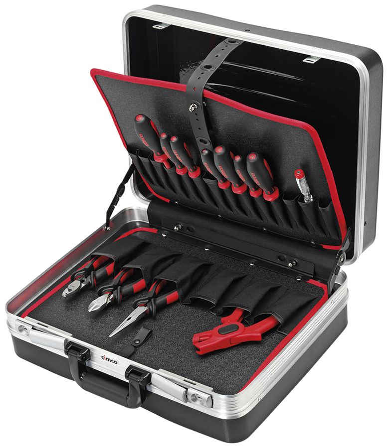 Valise d'outils CIMCO Metro 13 pièces