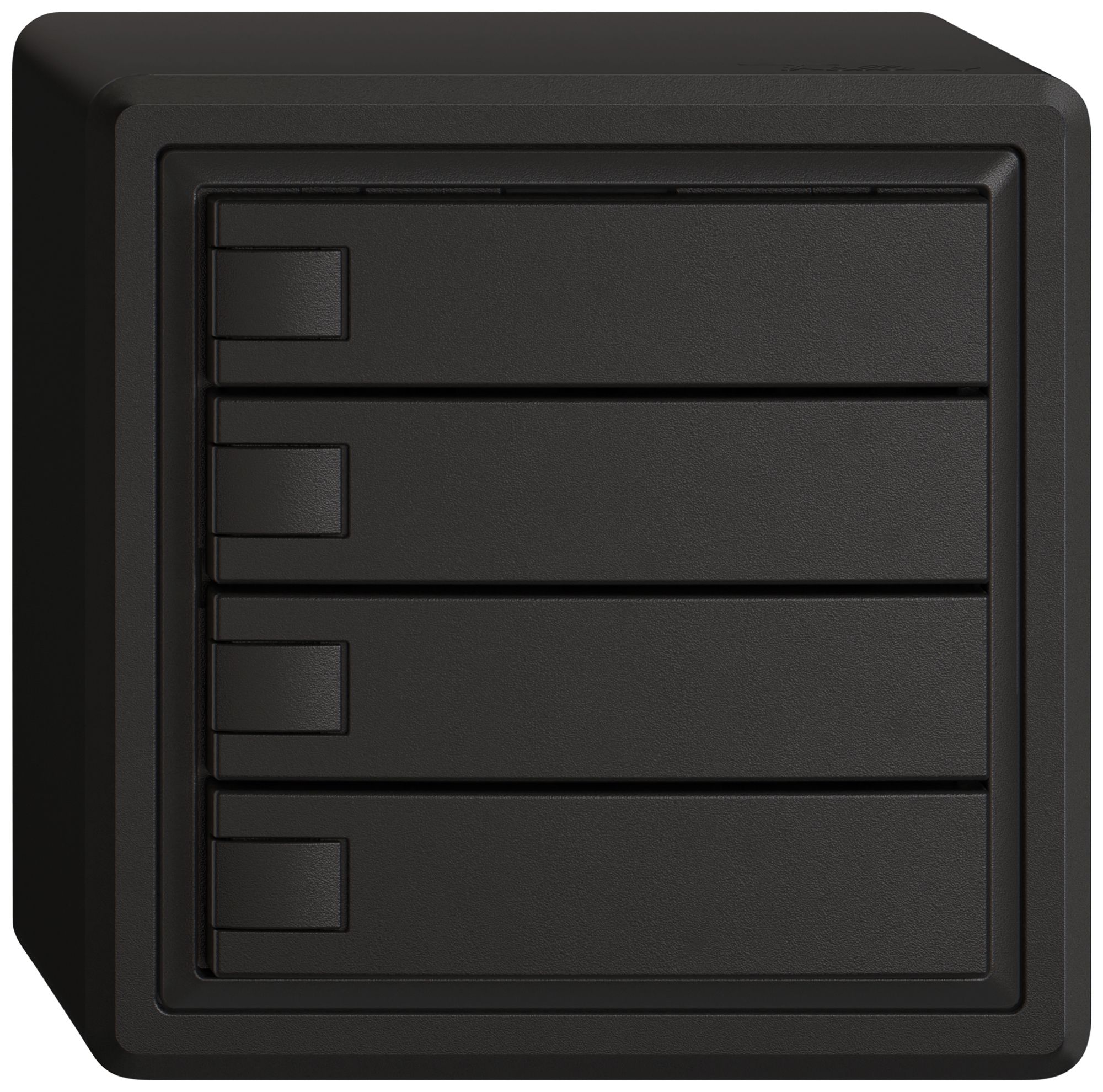 AP-Universaltaster EDIZIO.liv UNI SNAPFIX® 5…48V o.LED 4× 1-Tbed.sz