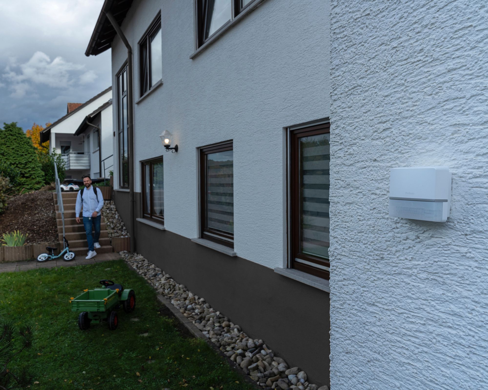 Détecteur de mouvement AP Theben TECTA D180 PIR 230V 2300W 180° IP55 blanc