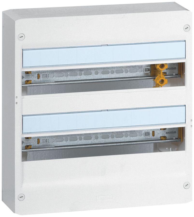 Petit tableau de distribution AP Legrand 2-rangées blanc