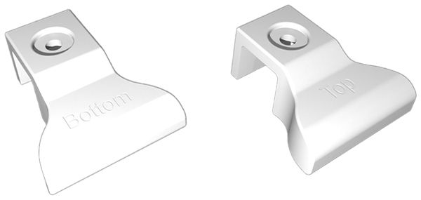 Bloc de transport Rittal VX 8618.410 pour VX ≤15kg gris 10pcs