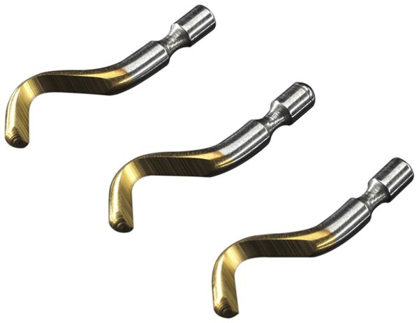 Lame de rechange Rittal AS 4050.723 pour ébavureur lame à crochet 3×23mm 10pcs