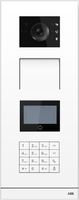 Video-Aussenstation ABB-Welcome IP, IC, Display, Tastatur, 1/4, weiss