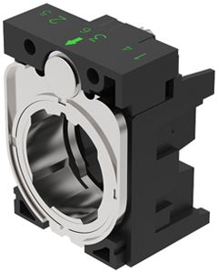 Halter für 3 Schaltelemente EAO45, Kunststoff