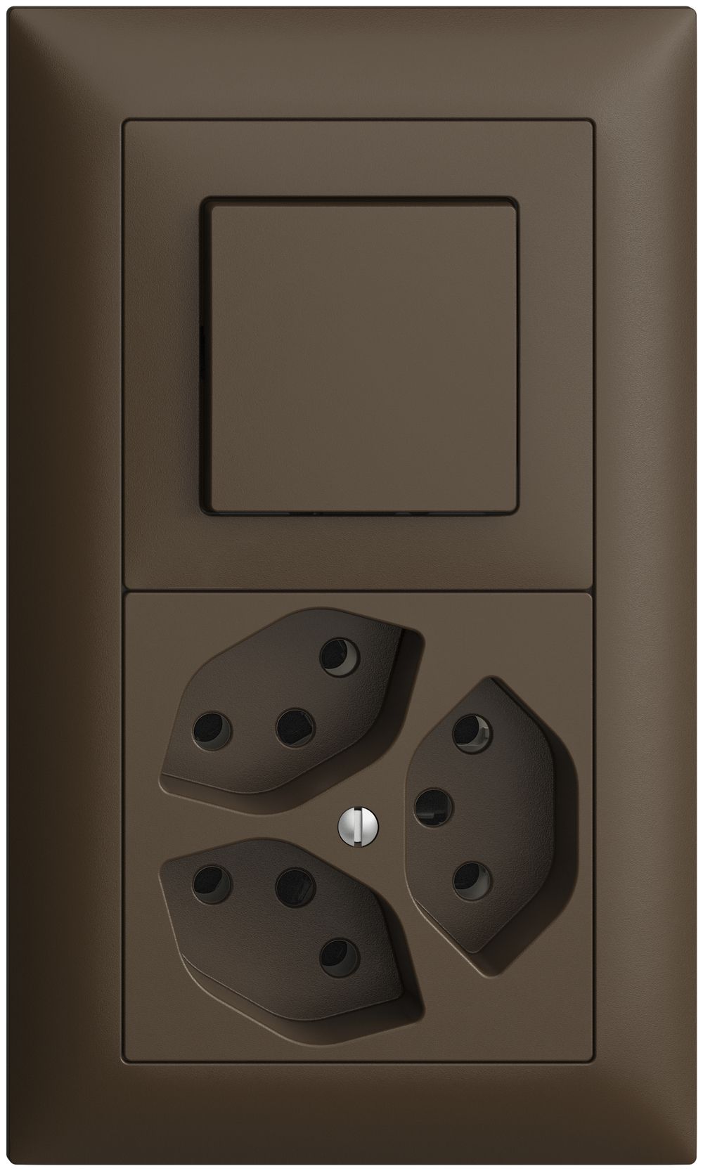 UP-Kombination EDIZIOdue 3/1P+3×T13 coffee