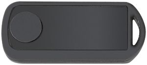Émetteur mobile mini RF Eltako FMH1W-anso, étanche, porte-clé, anthracite