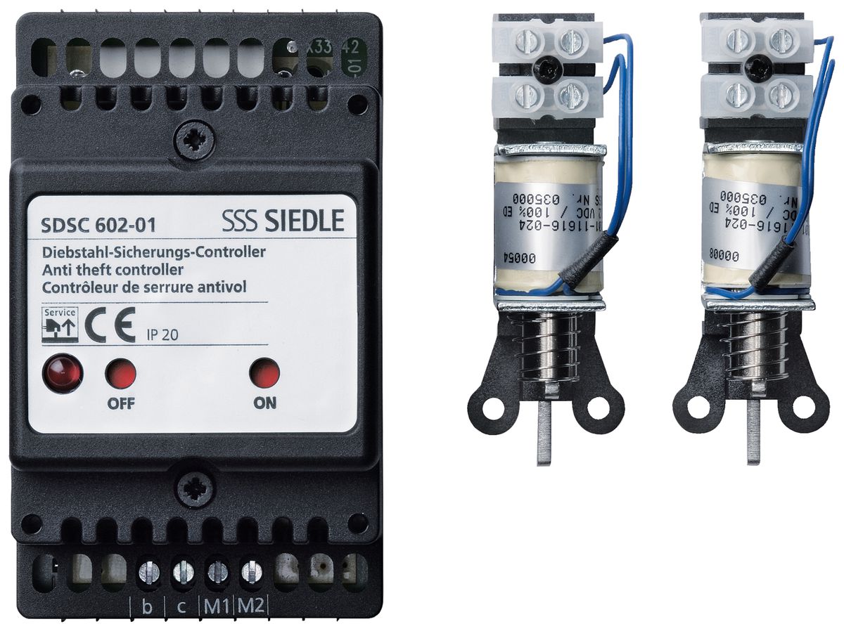 EB-Diebstahlschutz-Set Siedle Classic 53.5×89×60mm