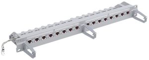 Rangierfeld 19" Kat.6A 16RJ45/s 1HE
