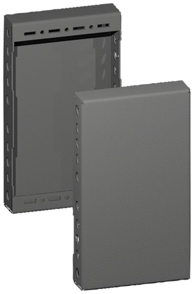 Cache-socle Rittal VX 8660.040 200mm kit latéral noir acier 2pcs