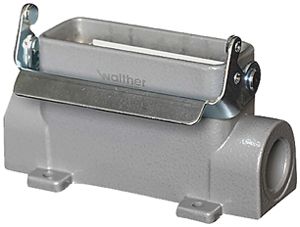 Sockelgehäuse Walther PROCON T701416MS, Stutzen 1×M20, H=57mm, Al