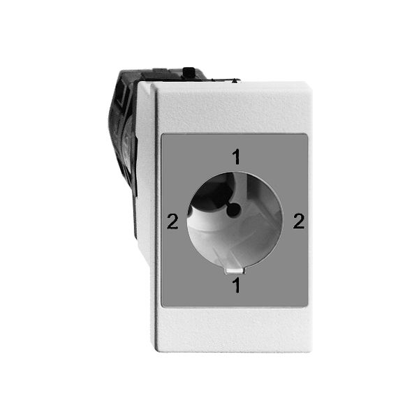 Interruttore rot. INS FH 3/1L bianco per serrat.di sic. senza cilind