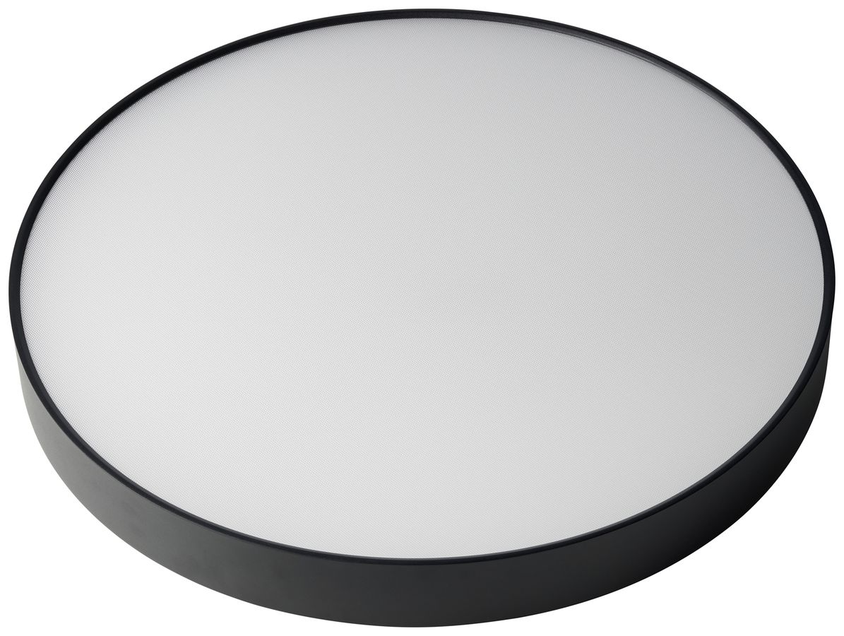 LED-Deckenleuchte EOLED SHIFT6+ 55W 5500lm 3000…4000K DALI Ø600×79mm schwarz