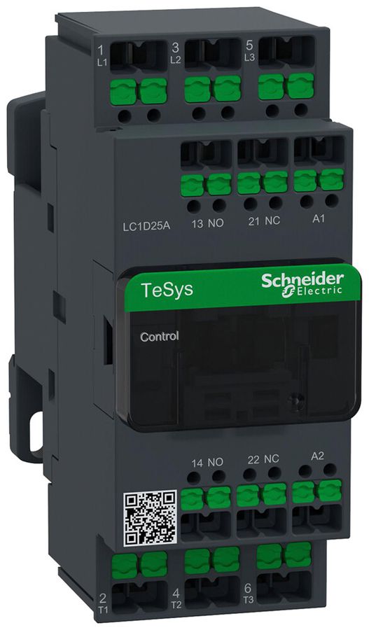 Leistungsschütz TeSys DECA 600VAC 3NO 40A 25A 440V 1NO 1NC