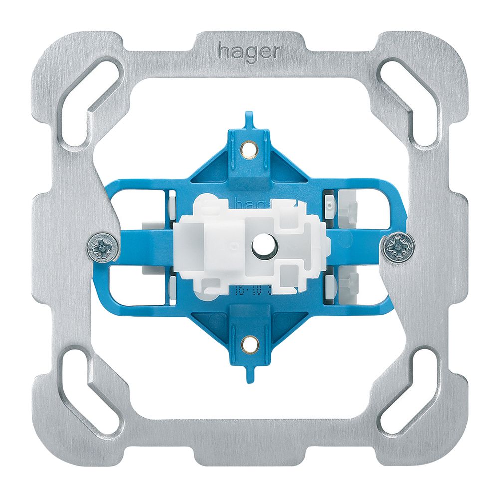 Einsatz Schalter kallysto S3/2L mit Befestigungsplatte