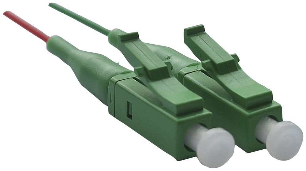 Pigtail Feller LC Singlemode cavo G 657 A, set di 2 pezzi rosso/verde, 1m