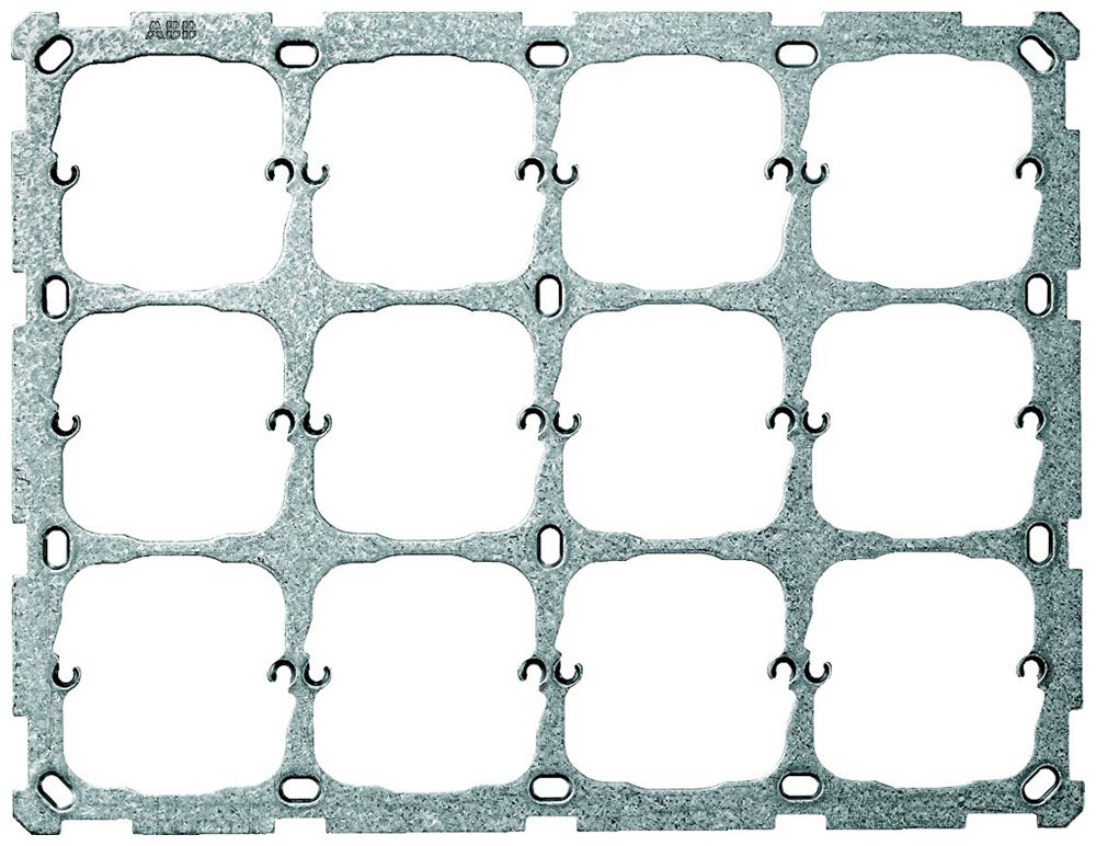 UP-Befestigungsplatte ABB 3×4 250×190