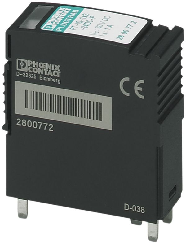 Überspannungsschutz-Stecker Phoenix Contact PT-IQ 1X2 48VDC