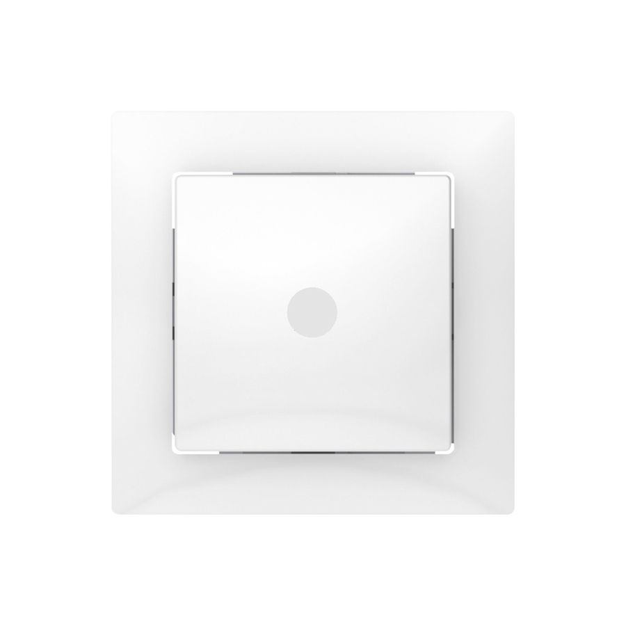 UP-Leuchtschalter SIDUS E 3/K weiss glänzend