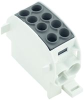 Blocco di distribuzione WM WPD 102 1P 202A 2×ingr 2×usc 1.5…35mm² 1.5…25mm²