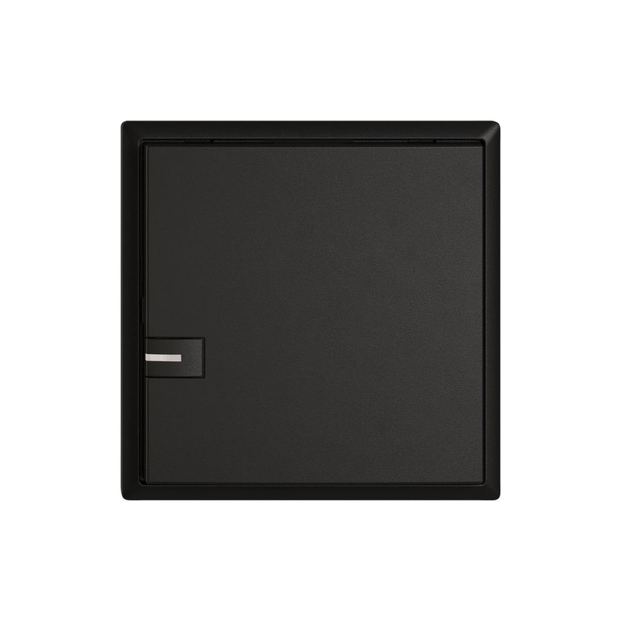 Poussoir KNX RGB EDIZIO.liv SNAPFIX® capteur temp.RGB-LED 1× comm.1T no