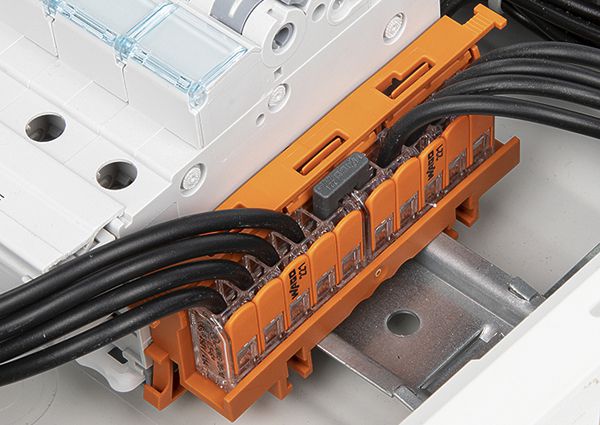 Leitungsbrücker WAGO 221 ohne Verriegelungsfunktion 2L 41A dunkelgrau