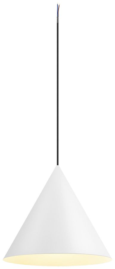 Pendelleuchte SLV MAGICO 38 E27 1×10W DIM Ø380mm weiss