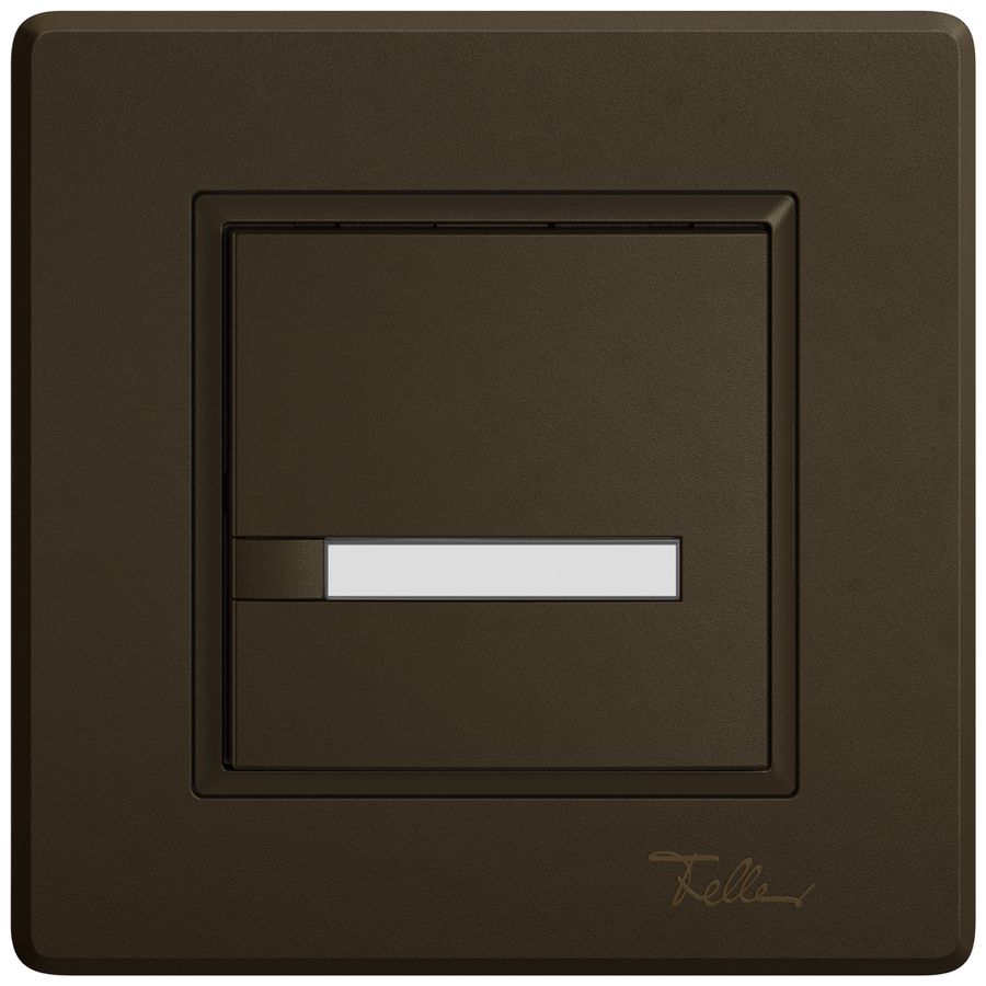 UP-Universaltaster EDIZIO.liv UNI SNAPFIX® 5…48V o.LED 1× 1-Tbed.Pap.br