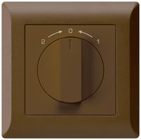 UP-SchwenkTaster 1->0<-2 kallysto.line braun mit Drehgriff