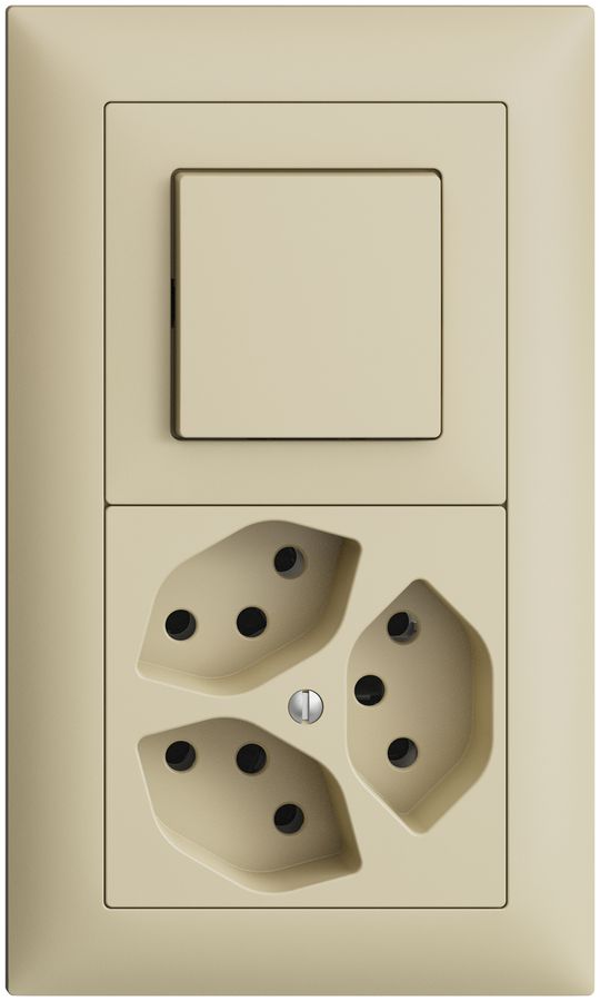 Combinazione INC EDIZIOdue 3/1P +3×T13 vanille