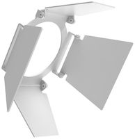 Blendschutzklappen DOTLUX SLIMtrack Aluminium 75×75mm weiss