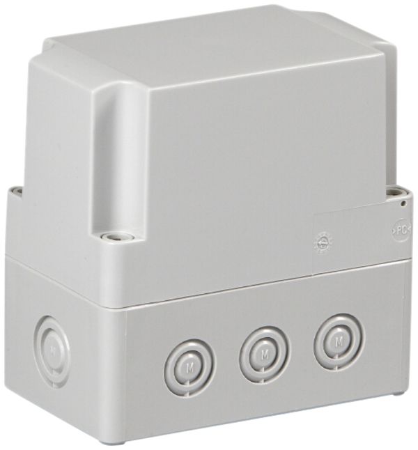 Apparategehäuse RW CUBO S 75×125×125 SPCM grau