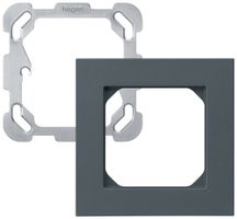 UP-Kopfzeile Hager kallysto.pro 1×1 94×94mm anthrazit