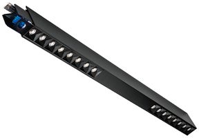 LED-Deckenleuchte SG Lineal surface Cubic 18W 2300lm 840 DALI 841mm schwarz