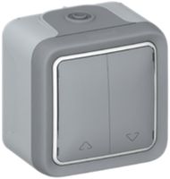 Contact pour stores AP PLEXO gris 2×A/1L