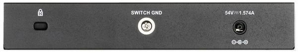 Switch D-Link DGS-1100-08PV2/E, 8-port smart managed Layer2 Gigabit PoE+
