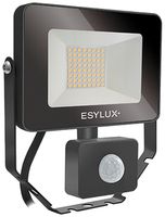 Proiettore LED ESYLUX AFL BASIC, 10W 3000K 1000lm 148×58×160mm IP65, nero