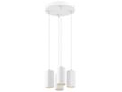 Pendelleuchte SLV ASTO TUBE GU10 4×10W direkt Ø70×125mm weiss