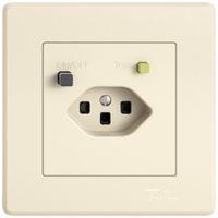 Presa FI INC EDIZIO.liv  1×T23 con shutter cr